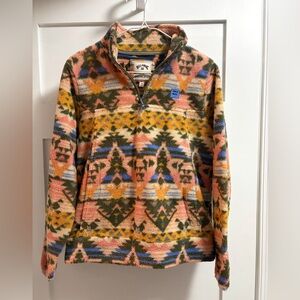 Fleece Quarter Zip Pullover Billabong S